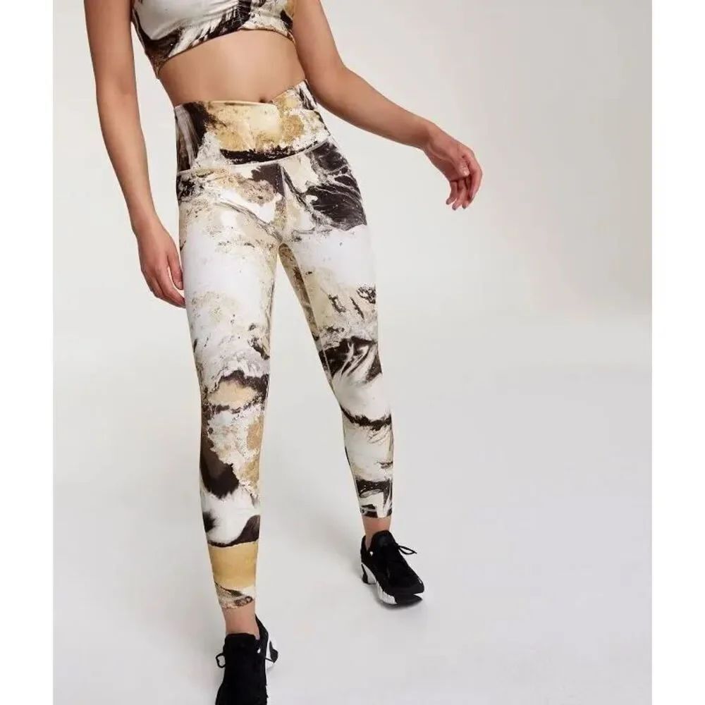 CALIA NWT Women's Cinched Waist Essential 7/8 Legging High Rise XS